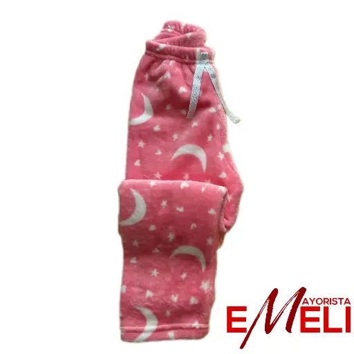 Pantalón polar soft estampado de niña por unidad