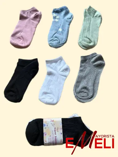 Soquetes de mujer super balance por docena